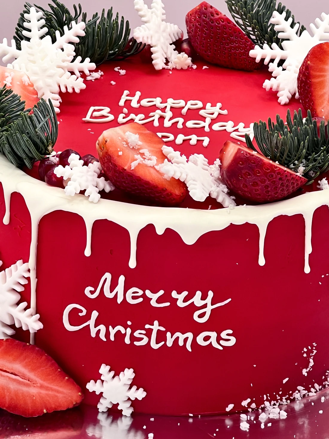Торт "Merry Christmas mom", изображение 3